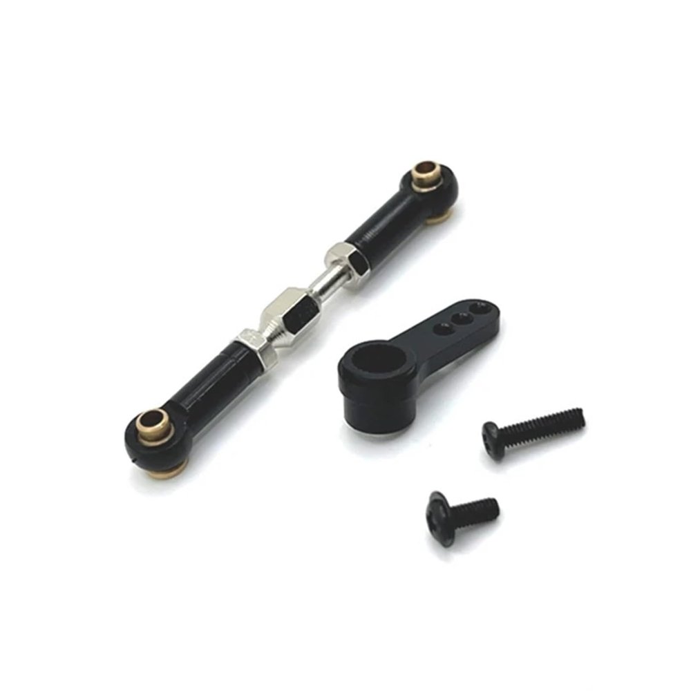 RC Car Upgrade Parts for MJX H16 16207 16208 16209 16210 25T 1/16 Metal Servo Arm Servo Horn Steering Servo Link Rod RC Car Upgrade Parts Accessories