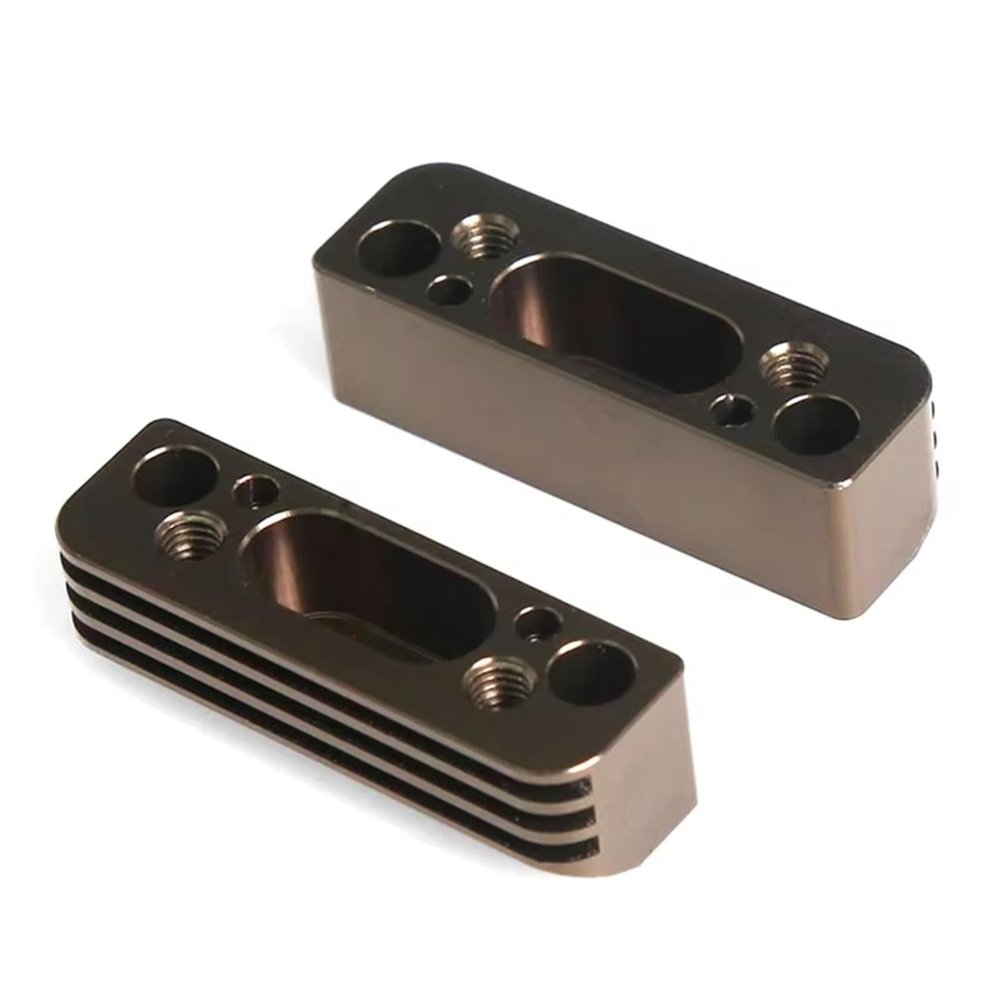 Rc Parts Compatible with Kyosho MP9 MP10 1/8 RC Car Upgrade Parts Modification Spare Replacement Accessories 2PCS Metal Engine Mount Base