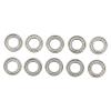 Premium RC Ball Bearings Kit High Performance Steel Shielded Ball Bearings for ZD Racing 1/10 1/8 Remote Control Cars 10PCS Silver view 1