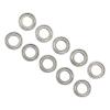 Premium RC Ball Bearings Kit High Performance Steel Shielded Ball Bearings for ZD Racing 1/10 1/8 Remote Control Cars 10PCS Silver view 3