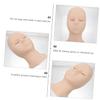 ROPCVAX Mannequin Head for Eyelash Extension Practice Realistic Texture Easy to Move Multi Makeup Facial Massage view 3