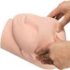 ROPCVAX Rubber Massage Eyelash Mannequin Head Extension Cosmetology Doll Face for Makeup Practice Model(B) view 4