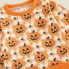 Merqwadd Baby Boy Halloween Outfit Little Pumpkin Sweatshirt Pants Set (Orange, 6-12 Months) view 4