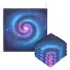 Sletend Universe Nebula Galaxy Baby Msulin Washcloths Newborn Face Towel Baby Muslin Burp Cloths 5 Pack Soft Absorbent Natural Cotton Wash Towel 11.8"X11.8", Shower Gift and Essential view 1