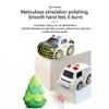 City Parking Garage Display Miniature Building Scene, 3-Level Vehicle Storage Tower with Rotating Elevator, Urban Car Structure Including 6 Model Cars for Adults Enthusiasts view 4