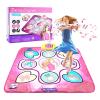 Chiyyak Electronic Musical Dance Mat for Children Wireless Connection Foldable Musical Dance Mat for Interactive Fun and Physical Activity Choice for Children Plastic Material view 4