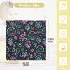 Sletend Newborn Face Towel Bright Pentagrams Baby Washcloths 11.8"X11.8" Soft Cotton Infants Girls Boys Muslin Burp Cloths 3 Pack view 2