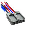 1/2/5/10/20 Sets 8 Pin 1.2mm Car Female Connector 7283-5980-40 For Wheel Hairspring Main(20 sets) view 2