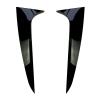 HRLWNFUEC Compatible with BMW X3 F25 2011 2012 2013 2014 2015 2016 2017 Car Rear Window Side Splitter Spoiler Wing Gloss Black view 1