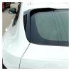 HRLWNFUEC Compatible with BMW X3 F25 2011 2012 2013 2014 2015 2016 2017 Car Rear Window Side Splitter Spoiler Wing Gloss Black view 3