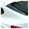 HRLWNFUEC Compatible with BMW X3 F25 2011 2012 2013 2014 2015 2016 2017 Car Rear Window Side Splitter Spoiler Wing Gloss Black view 4
