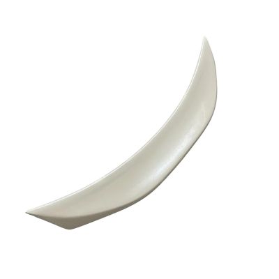 Compatible For Mazda MX5 Miata ND RF LMS Style FRP Fiber Glass Unpainted Duckbill Spoiler Trunk Wing Lip Racing Accessories Tuning Trim(White)