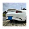 Compatible For Mazda MX5 Miata ND RF LMS Style FRP Fiber Glass Unpainted Duckbill Spoiler Trunk Wing Lip Racing Accessories Tuning Trim(White) view 4