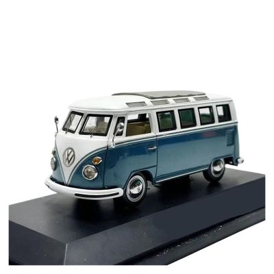 LBUAOIZ Static Die Casting 1 43 for T1 Alloy Samba Intercity Bus Collection Commemorative Car Model