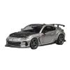 LBUAOIZ 1 64 for Subaru BRZ Varis Metal Gun Gray Alloy Car Model Collection Vehicle Display Hobby view 1