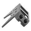 Yscryptoline Aluminum Alloy Steering Servo Guard Armor SOA Cover for 1/10 RC Crawler, Cheeter Rig, Rock Bouncer Lightweight, Protective, Smooth Steering (Black) view 3