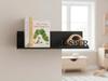 NBMFGD Custom Name Wall-Mounted Kids Shelf, Personalized Nursery Bookshelf, Boys Playroom Storage Shelf for Books & Stuffed Animals, Bedroom Decor with Custom Name Plaque view 4