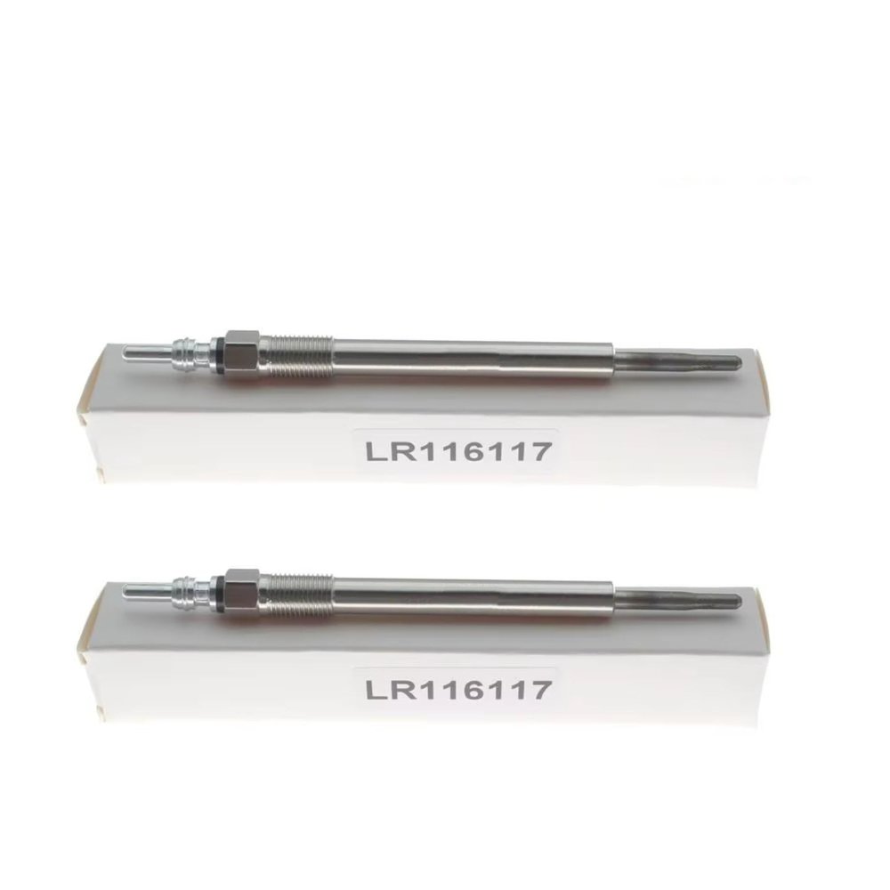 Engine glow plug Compatible with ROVER For EVOQUE 2015-2019 SPORT 2.0 SD4 2016-2026 For E-PACE 2017-2026 1/2/4 7V Glow Plug LR116117(2pcs)