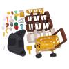 Alomejor Kids Grocery Store Playset, with Working Scanner and Cash Register for Shopping Cart Play Food Toys view 1
