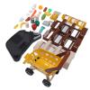 Alomejor Kids Grocery Store Playset, with Working Scanner and Cash Register for Shopping Cart Play Food Toys view 4