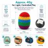 Soft Knitted Kick Balls, Kick Bag Coordination Training, Outdoor Games, Travel and Social Play, Kick Sack Ball (Three-Piece Set) view 2