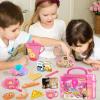 Kids Kitchen Playset Pretend Cooking Cookware Accessories view 2