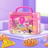 Kids Kitchen Playset Pretend Cooking Cookware Accessories view 3