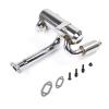 Rc Accessories Parts for Hpi for Rofun for BAHA for Km for Rovan for Baja 5b Ss 1/5 RC Car Upgrades Parts Dual Outlet Tuned Exhaust Pipe and Rear Bumper Kit view 2