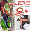 Tree Climbing Spikes Set with Adjustable Harness & Foot Strap - Climbing Gear for Fruit Picking & Logging(25cm) view 3