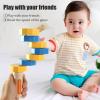 VIYAU Handheld Wooden Balancers - 2PCS True Balance Handheld Wooden Game, Family Time & Office Stress Relief, 360 Swing, Balance Games for Kids & Adults view 2