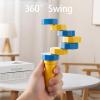 VIYAU Handheld Wooden Balancers - 2PCS True Balance Handheld Wooden Game, Family Time & Office Stress Relief, 360 Swing, Balance Games for Kids & Adults view 3