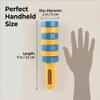 VIYAU Handheld Wooden Balancers - 2PCS True Balance Handheld Wooden Game, Family Time & Office Stress Relief, 360 Swing, Balance Games for Kids & Adults view 4