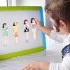 Magnetic Dress Up Dolls Fashion Dress Up Magnet Clothes Puzzles view 3
