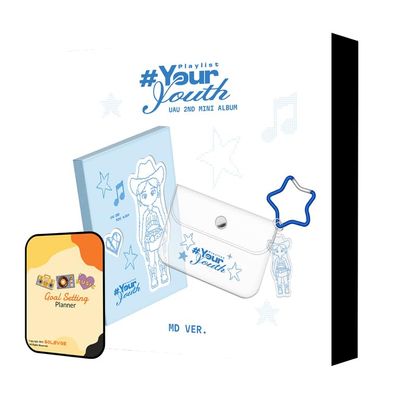 UAU Playlist #YourYouth Album [MD ver. (Limited Edition)]+Pre Order Benefits+BolsVos Exclusive Idol-Inspired Digital Merches