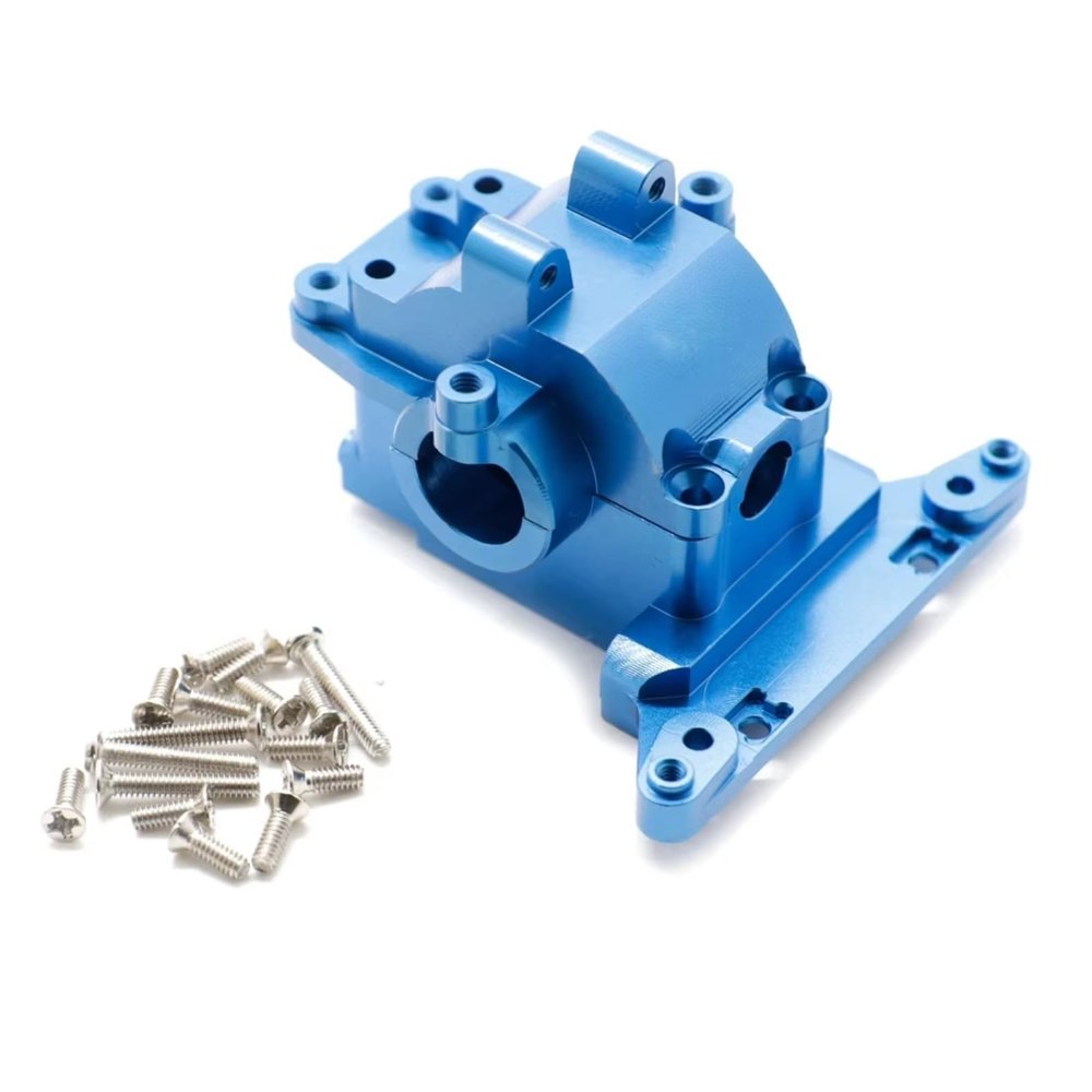 Compatible with Traxxas for LaTrax for Teton 1/18 RC Car Upgrade Parts Accessories Metal Front and Rear Gearbox Housing Gear Box RC Assortment