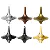 Accurate SpinningTop, ForeverSpin, Portable PrecisionMetal Spinner Top, Premium Exquisite Perfect Balance Desktop, Bearing Metal Spinner for Stress Reduce Smooth Rotation Offices Desk view 3