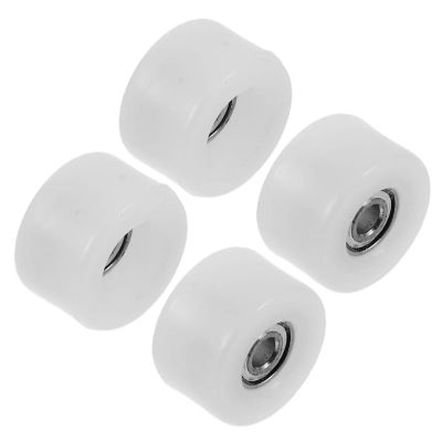 Alianm Fingerboard Wheels 24 Pcs Finger Skateboard Wheels Bright Colors Reusable Replacement Set for Mini Functional Aesthetic Upgrade Wheel