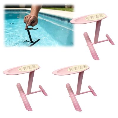 msyWicWhi Hydrofoil Pool Pocket Sized Water Glider Mini Hydrofoil Surfing for Fingers Finger Surfboard Toy for Bathtub Pool Lake Water Play Portable Aquatic Activity 3PcsPink
