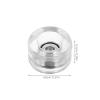 Alianm Fingerboard Wheels 12 Pcs Finger Skateboard Wheels Highspeed Bearings Lightweight Design for Tricks Stunts Accessories Supplies Skate Board Wheel view 2
