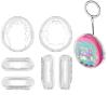 Protective Case Compatible with Tamagotchi Uni, Clear Patterned Cover with Lanyard and Keychain for Anti-Scratch Protection view 1