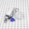 Protective Case Compatible with Tamagotchi Uni, Clear Patterned Cover with Lanyard and Keychain for Anti-Scratch Protection view 4