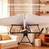 DIY RC Paper Airplane Kit, Power-Up Rc Paper Airplane Kit with Gyro Stabilizer, Drone PaperAirplane Motor Electric Remote Control Plane with Dual Propellers, Lightweight Foldable Flying Stem Toy view 3
