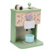 Hamwesh Wooden Coffee Maker Toy, Solid Wood Construction Safe Non Paint Coffee Playset, Kitchen with Milk Cup Sugar Cubes for Toddlers Preschoolers Birthday Gifts view 4
