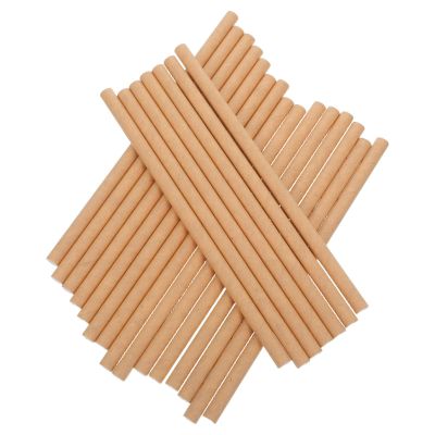 ibasenice 100pcs Mason Bee House Inserts Paper Nesting Tubes 6 Inch Long DIY Mason Bee Hotel Refill Kit and Hexagonal Shapes for Science Fairs and Group Projects