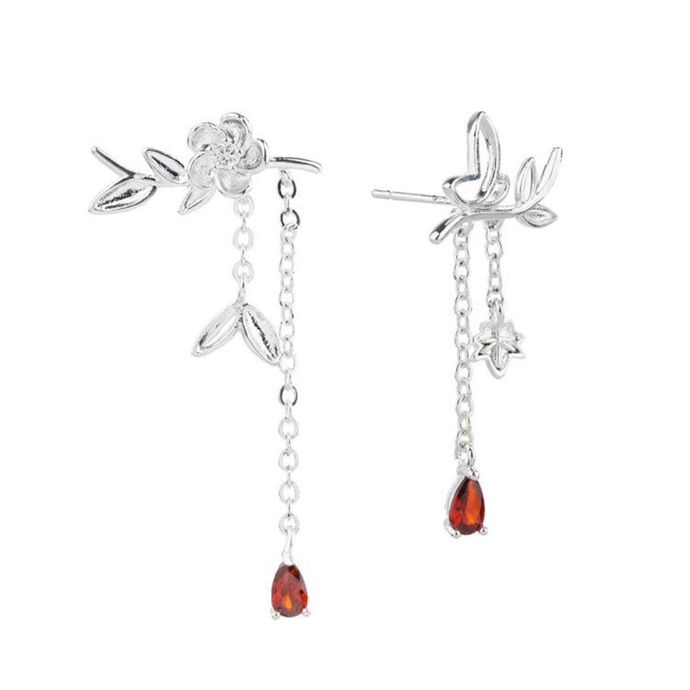 Guan Ci Fu Earrings Hua Cheng Xielian Dangle Earrings Anime Figure Cosplay Jewelry Couples Ear Studs Gift Anime Earring Cosplay Accessory