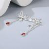 Guan Ci Fu Earrings Hua Cheng Xielian Dangle Earrings Anime Figure Cosplay Jewelry Couples Ear Studs Gift Anime Earring Cosplay Accessory view 3