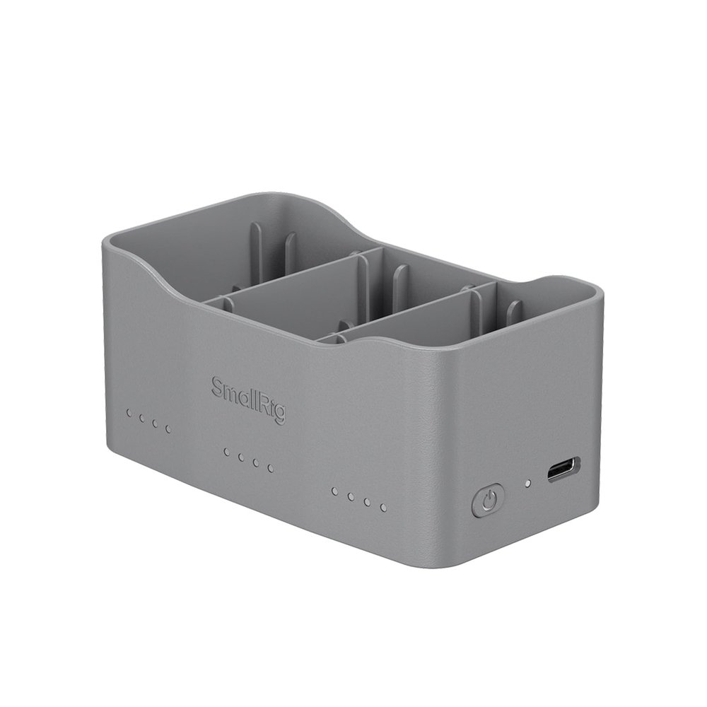 SmallRig 65W 3-Channel Charging Hub for DJI Mini5 Pro/ Mini4 Pro/Mini 3 Pro