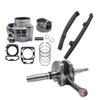 Cylinder Crankshaft Piston Compatible with CF 500 Cforce Zforce Uforce 450 520 550 191R Engine view 1