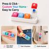 Customizable Fidget Keyboard Toy Personalized Resin Keycap Desk Clicker for Adults Office Study Stress Relief Use with Mechanical Switch Feel and Custom Letters Gift (T-Shape Style) view 4