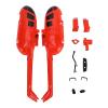 Matybobe RC Helicopter Fuselage Shell RC Helicopter Body Parts Body Shell Canopy Cover Replacement Plastic Full Coverage Easy Installation with Original Appearance for C186 (Orange) view 1